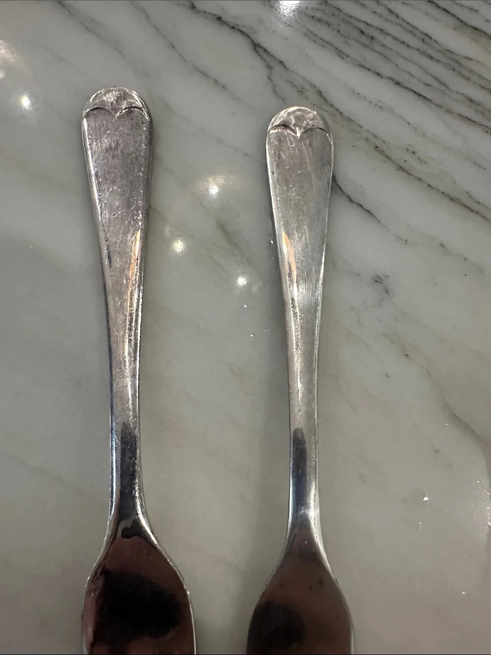 Antique EPNS Pickle Forks; Made in England Silver Plated - Set of 2, Silver